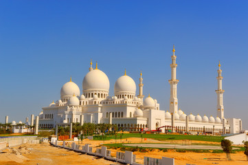 Scheich Zayed Moschee in Abu Dhabi XXII