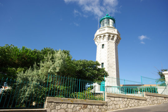 Phare de S&egrave;te dans l'H&eacute;rault, Languedoc, Occitanie en France