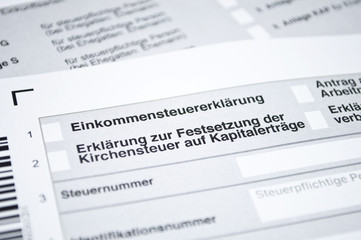 Einkommenssteuererklärung
