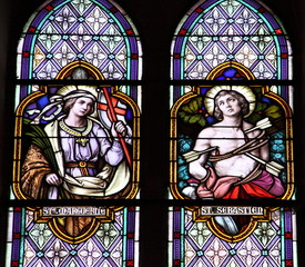 Ste Marguerite et St Sébastien