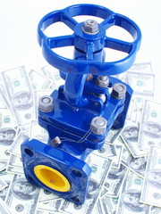 The zapornyj valve against money
