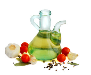 Olive oil and vegetables