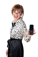 charming young business woman