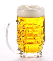 Selbstklebende Fototapeten Bier Chope de bière  © Marco Desscouleurs