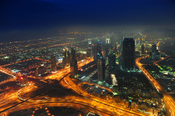 Fototapeta na wymiar Sheick Zayed Road