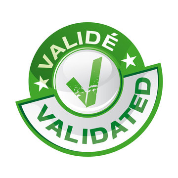 bouton valide/validated