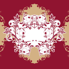 vector flower background