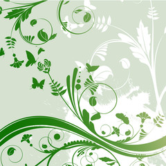vector flower background