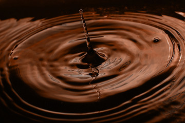Chocolate drop