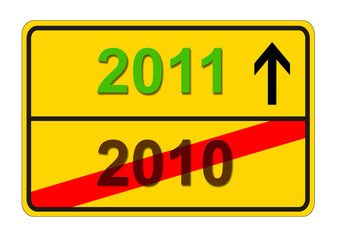 Neujahr Jahreswechsel 2011