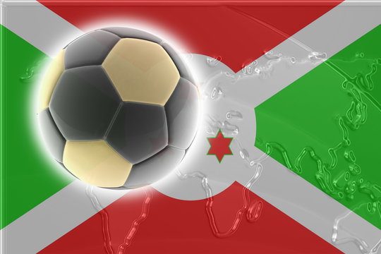 Flag of Burundi soccer