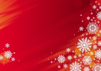 Red Christmas holidays background
