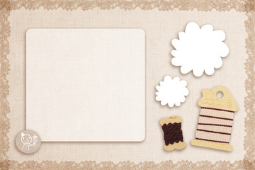 吹き出し付きの背景