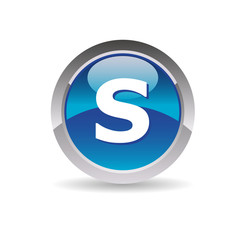 Alphabet logo design - Picto lettre S