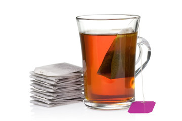 Glass of Tea with Bag End