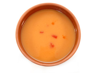 gazpacho fondo blanco