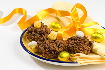 Easter Nest Cakes