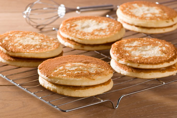Pancakes On Cooling Rack
