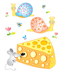 Snails and mouse