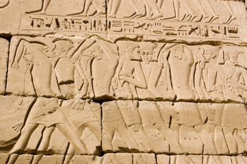 Slaves hieroglyphs Egypt