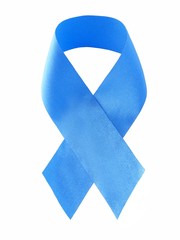 awareness blue ribbon