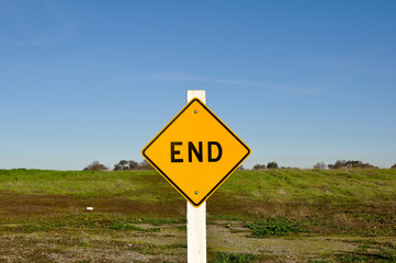 The End Sign