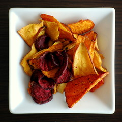 chips de l&eacute;gumes