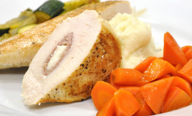 Stuffed chicken
