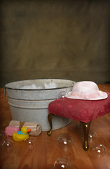 Little Girl washtub