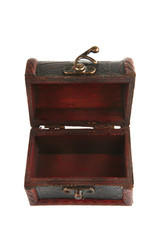 single wooden chest