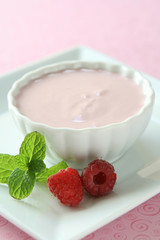 Raspberry Yogurt