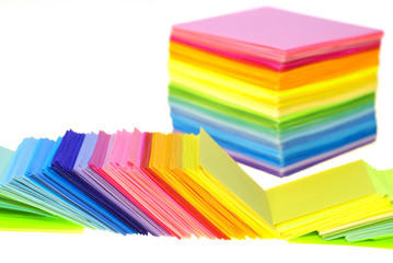 various color paper