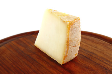 piece of cheese on board