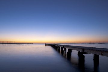 Amanecer en el Mar Menor