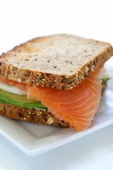 Smoked Salmon Sandwich
