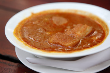 Curry pork thai style