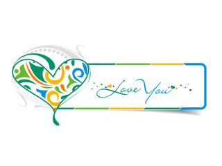 Valentine's day card