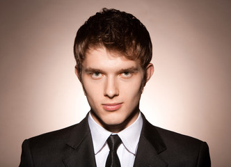 Man in a tuxedo