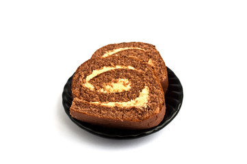 Cake on a plateau
