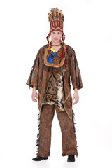 Woman In Masquerade Clothing