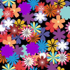 seamless flower background