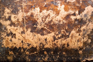 grungy leather book cover 2