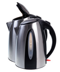 Electric kettles isolated on white background