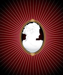 Victorian cameo