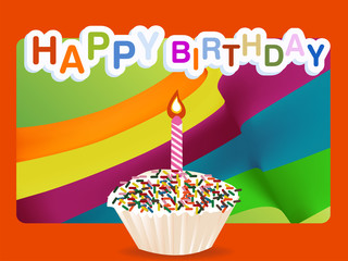 Happy Birthday cupcakes