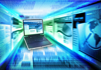 Computer laptop Internet Speed