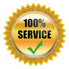 100 % Service Siegel