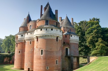 Fototapeta na wymiar chateau picard