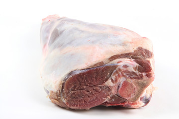 Lamb meat leg.