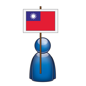 Pancarta Taiwan